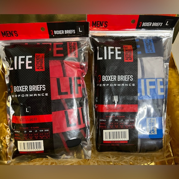 Authentic Apparel Other - Authentic Apparel Life Men’s Boxers 3-Pack (Set of 2) Size L